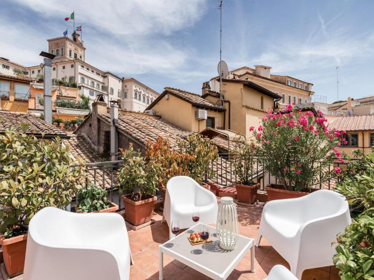 The Best Rent - Two-Bedroom Apartment With Terrace Near Trevi Fountain Rom Exterior foto